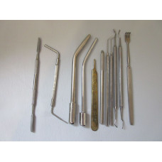 Pre-Owned Various Hand Instruments and Surgical Suction Tips
