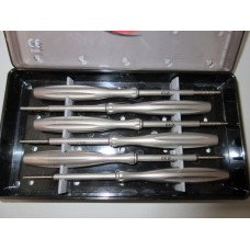 Pre-Owned Osteotomes Straight Tip Dental Implant Sinus Lift Bone Instruments x 6