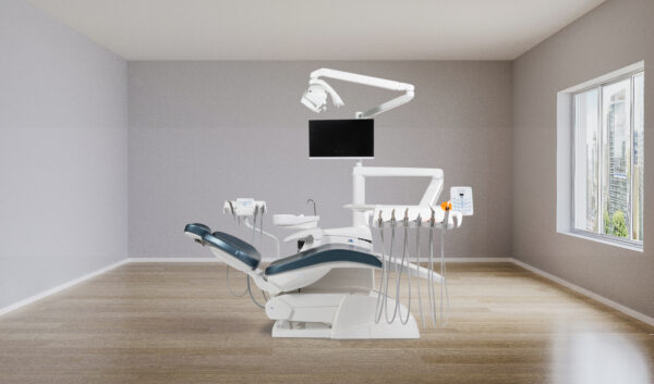 Miglionico NGpx Dental Chair with ergonomic design and touchscreen controls