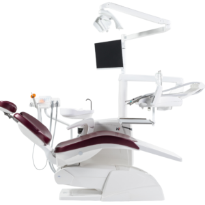 Miglionico NT & NG dental chair with hanging hose delivery system